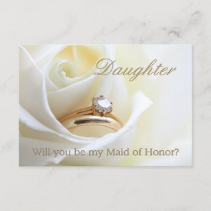 Dotter, snälla, var min Maid of honor? Inbjudningar