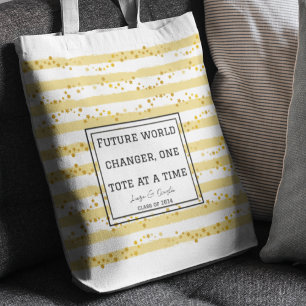 Dotter Studenten Gift Grad Gift School Slogan Tygkasse