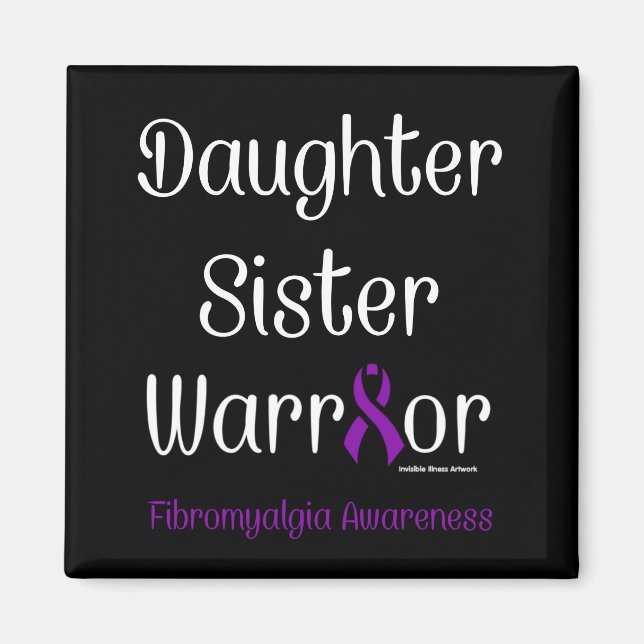 Dotter, syster Warrior...Fibro Magnet (Framsidan)