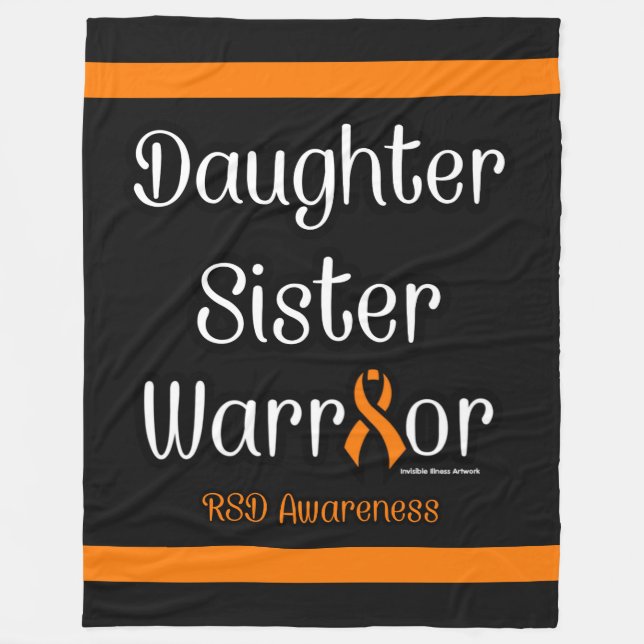 Dotter syster Warrior...RSD Fleecefilt (Framsidan)