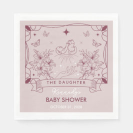 Dotter Tarot Baby Shower Napkin Pappersservett