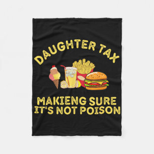 Dotter Tax Skapar att det inte är Poison Far D Fleecefilt