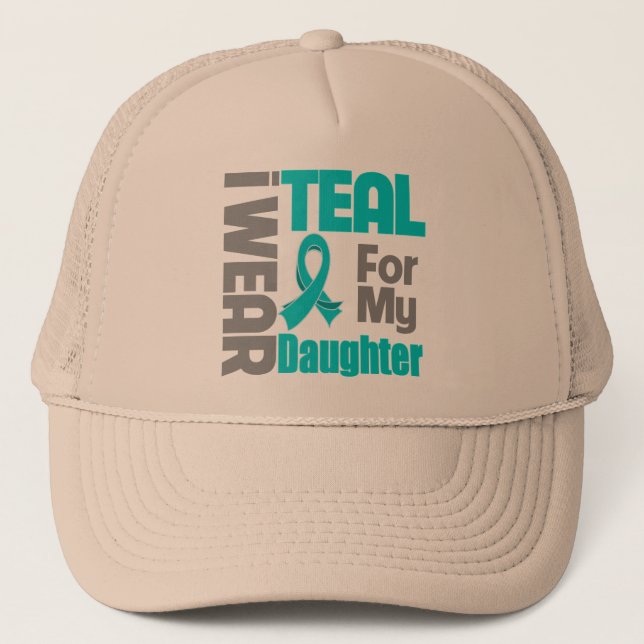Dotter - Teal Ribbon Ovarian Cancer Support Keps (Framsida)