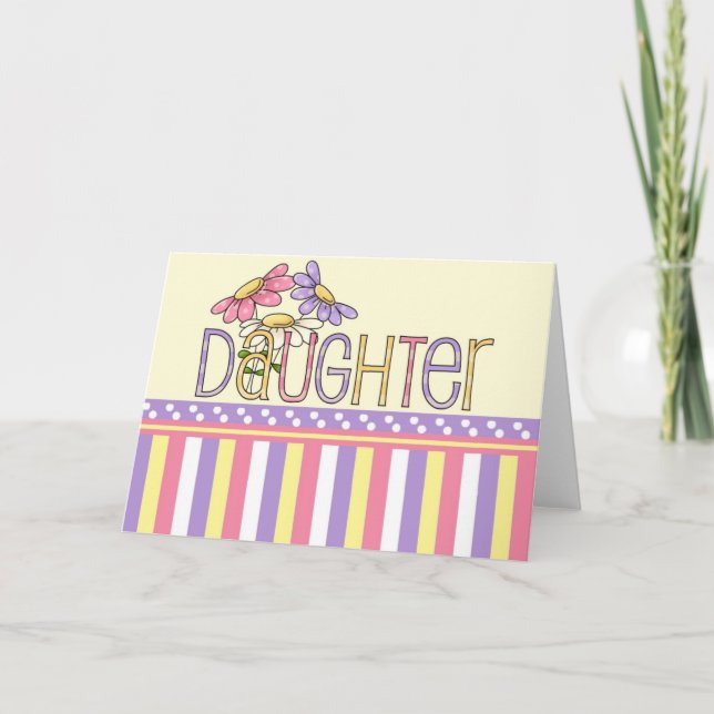 Dotter Tees och GIfts - Perfekt för Mors dag Kort (Framsida)