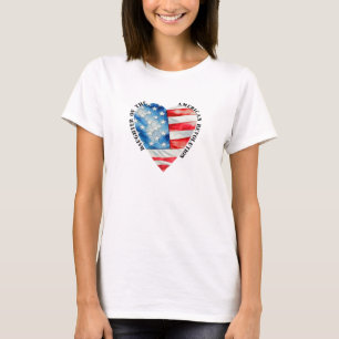 Dotter till Amerikanska revolutionen akvarell T Shirt