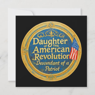 Dotter till amerikanska revolutionen ättling patri kort
