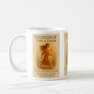 Dotter till brand och favorit kaffemugg