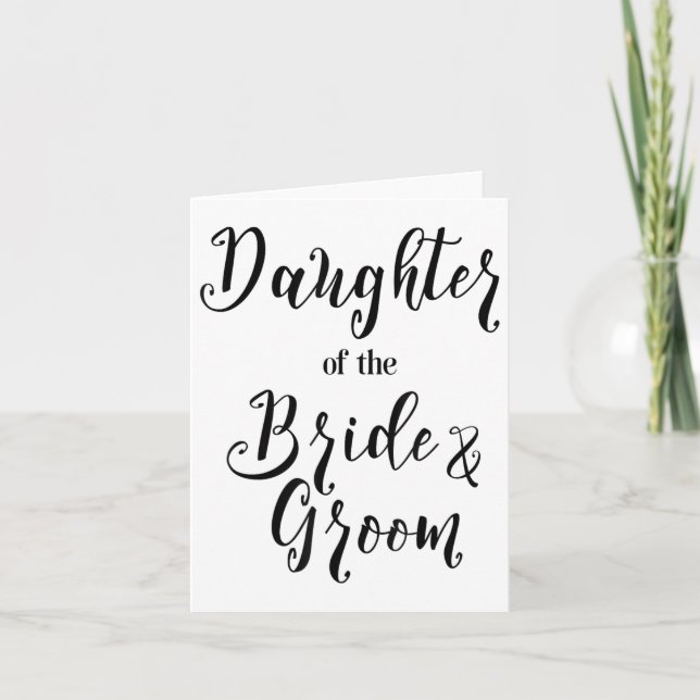 Dotter till brid- och groomfartyg _1 kort (Framsida)