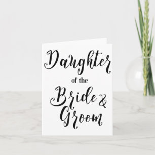 Dotter till brid- och groomfartyg _1 kort