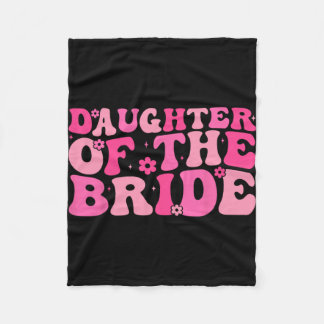 Dotter till Bride Bröllopsfest Family Costume Fleecefilt