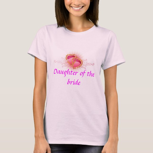 Dotter till bruden t shirt (Framsida)