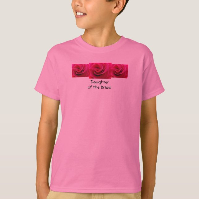 Dotter till bruden Tee Shirts Brudens dotter (Framsida)