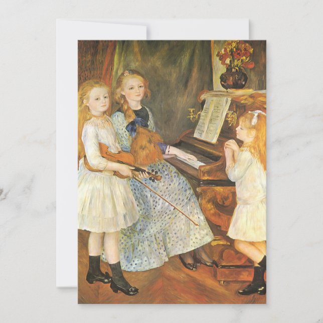 Dotter till Catulle Mendes av Pierre Renoir (Framsida)