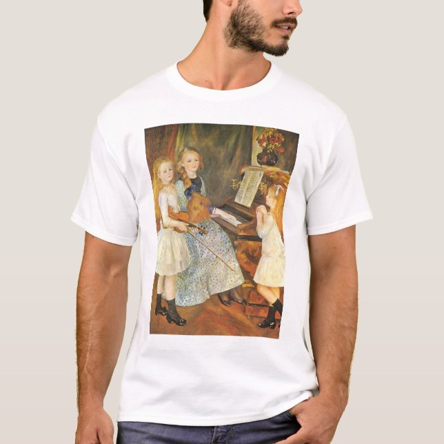 Dotter till Catulle Mendes av Pierre Renoir T-shirt (Framsida)