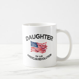 Dotter till den amerikanska revolutionen DAR Star Kaffemugg
