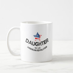Dotter till den amerikanska revolutionen DAR-stjär Kaffemugg