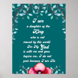 Dotter till den kristna inspirationen i Kung Poster