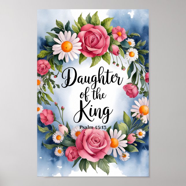 Dotter till den kristna kvinnomuren i Kung Poster (Framsidan)