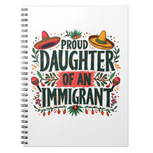 Dotter till en immigranter från Mexiko Anteckningsbok