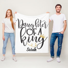 Dotter till en kung  fleecefilt
