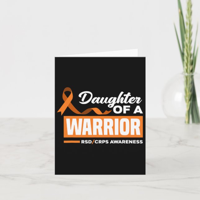 Dotter till en Warrior Support RSD Crps A Kort (Framsida)