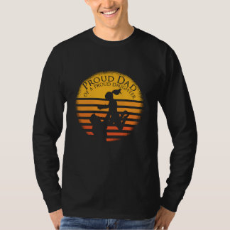 Dotter till Fars dag Proud Pappa, fräckt citat T Shirt