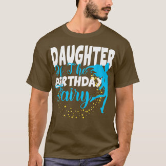 Dotter till födelsedagen Fairy Fantasy Birthday Sq T Shirt