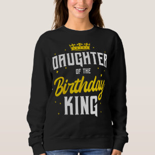 Dotter till födelsedagen Kung Party Krona Bday Cel T Shirt