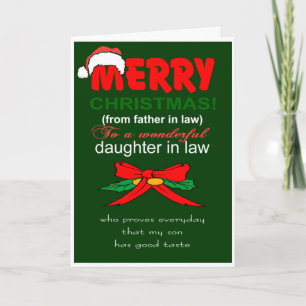Dotter till Jul Kort