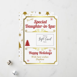 Dotter till Juljulinnehavare Julkort