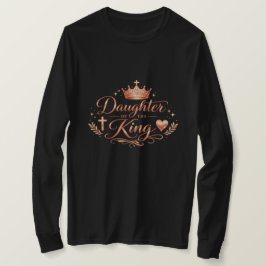 Dotter till Konungen • Kristet Kvinnligt Linne T Shirt