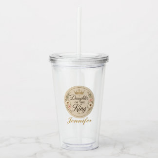 Dotter till kungen Anpassad (Klar) Take Away Mugg