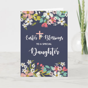 Dotter till Påsk Blessings från Risen Kristus Flow Kort
