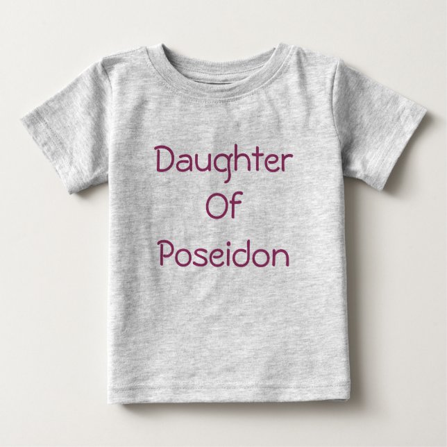 Dotter till Poseidon Tee Shirt (Framsida)