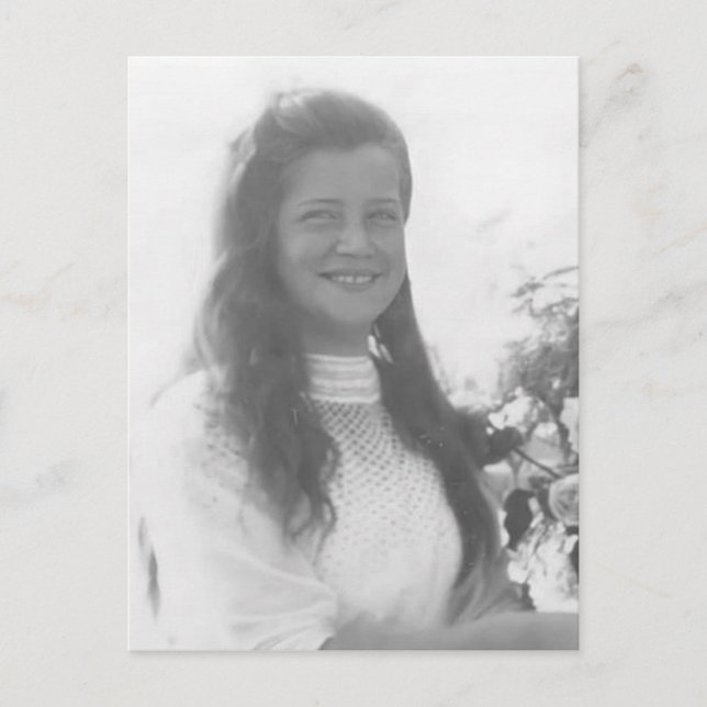 Dotter till Ryssland, storhertiginnan Maria Vykort (Framsida)
