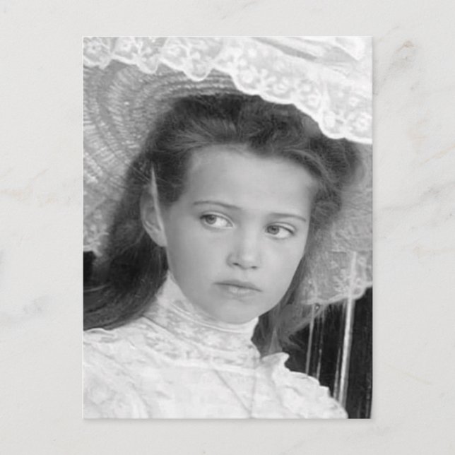 Dotter till Ryssland, storhertiginnan Maria Vykort (Framsida)