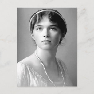 Dotter till Rysslands storhertiginnan Olga Romanov Vykort