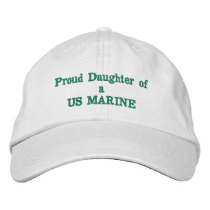Dotter till USA MARINE Broderad Keps