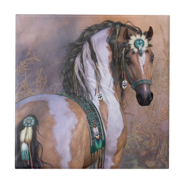 Dotter till Vind Art Tile Kakelplatta (Framsidan)