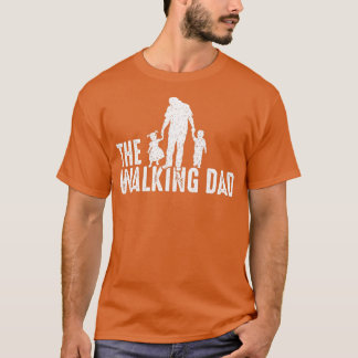 Dotter till Walking Pappa, son Child Far Pappa T Shirt