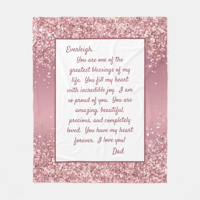 Dotter till Youou Fleecefilt (Framsidan)