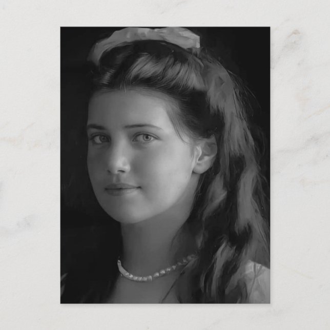Dotter tsar av Ryssland, Storfurstinnan Maria Vykort (Framsida)
