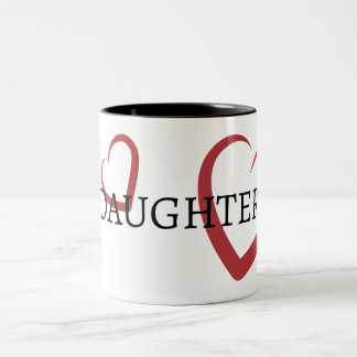 DOTTER Typografi Två-Tonad Mugg