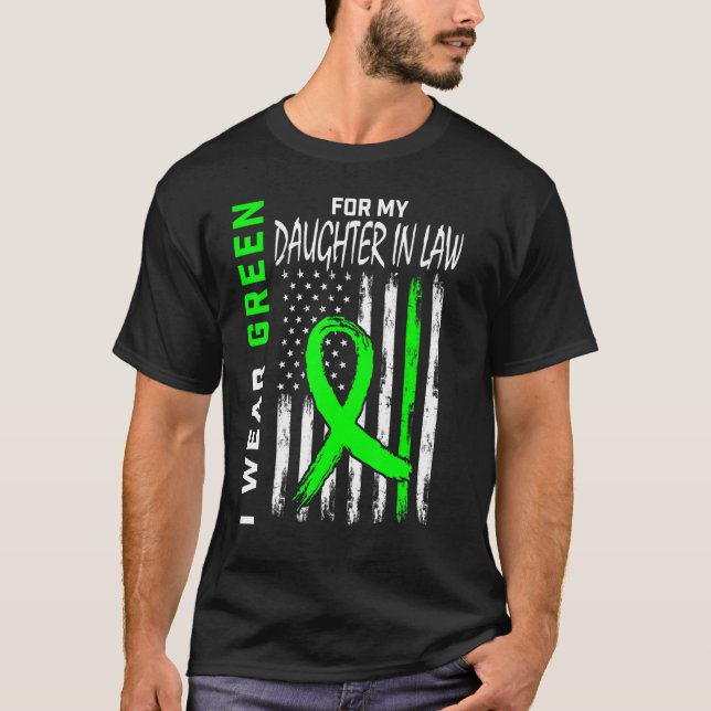 Dotter vid sjukdom i njurarna Cerebral Palsy Awar T Shirt (Framsida)