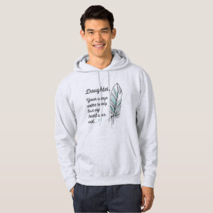 Dotter Vinge var Redo av mitt hjärta, inte minne Hoodie