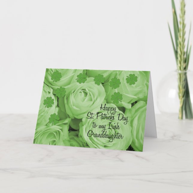 dotterdotter St. Patrick's Irish ro Kort (Framsida)