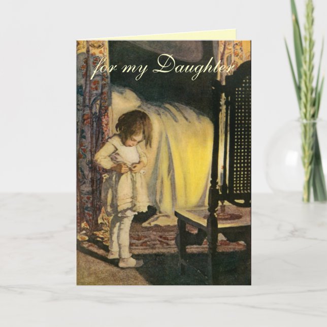 Dotterfödelsedagskort Kort (Framsida)