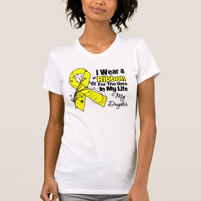 Dotterhjälte i min livSarcoma T Shirt (Framsida)