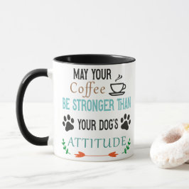 Dotters attityd Kaffe,hundens mugg,kaffemugg Mugg