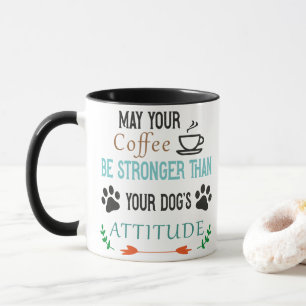 Dotters attityd Kaffe,hundens mugg,kaffemugg Mugg